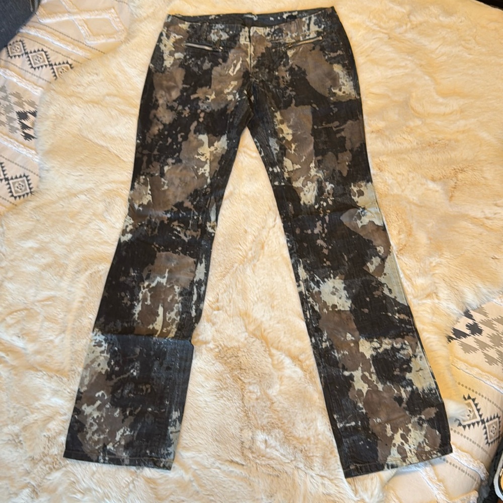 Diesel limited edition jeans 29W x 33L multi denim wash straight leg low rise